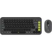 Logitech 920-013115 tastiera Mouse incluso Universale Bluetooth QWERTY Indiano Grafite, Verde