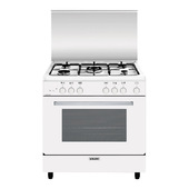 Glem Gas A855GX cucina Elettrico/Gas Bianco