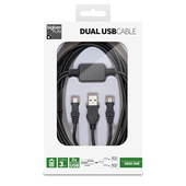 Bigben Interactive Dual USB Cable Cavo
