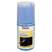Hama Set di pulizia schermo LCD/Plasma, gel + panno in microfibra, 200 ml