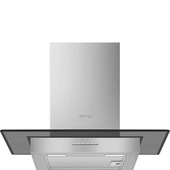 Smeg KBT600ve Cappa aspirante a parete Acciaio inox 451 m³/h