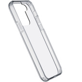 Cellularline Clear Strong - Galaxy S22 Custodia rigida con bordi in gomma - con tecnologia antibatterica integrata
