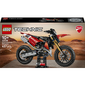 LEGO Technic 42238 Moto Ducati Desmo450 MX Factory, Kit di Modellismo con Moto Giocattolo da Collezione, Regalo Bambini 10+