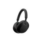 Sony, WH-1000XM5 cuffie bluetooth con Noise Cancelling, durata  Della batteria 30, ore ottimizzate per Alexa e Google Assistent,  Ios e Android, versione con custodia morbida , Nero