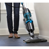 Bissell Vac & Steam Scopa a vapore 1,35 L 1600 W Blu, Titanio