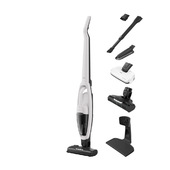 AEG AS52H212XN, Aspirapolvere Senza Filo 2 In 1, Aspirabriciole Integrato, Fino A 45Min Di Autonomia, Spazzola All Floor Con Led Integrati, Accessori E Spazzole Multiuso, Bianco