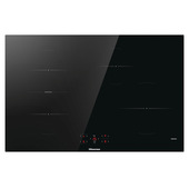 Hisense HI8421BSC piano cottura Nero Da incasso 80 cm Piano cottura a induzione 4 Fornello(i)