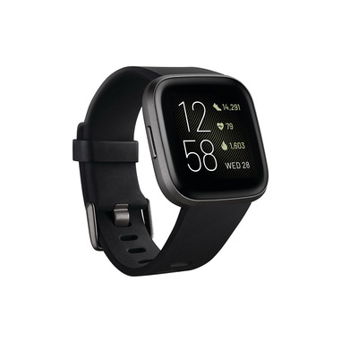 Fitbit Versa 2 3,55 cm (1.4") AMOLED 40 mm Nero, Grigio