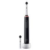Oral-B PRO Spazzolino Elettrico Ricaricabile 3 3000 Nero, 2 Testine, 1 Spazzolino