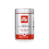 Illy Barattolo da 250g di caffè macinato per Espresso Tostato CLASSICO