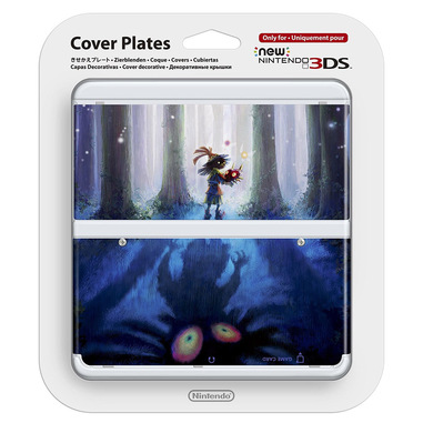 Nintendo New 3DS Cover 023 Blu, Grigio