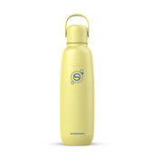 SodaStream Fizz&go Cool Uso quotidiano 900 ml Acciaio inox Giallo