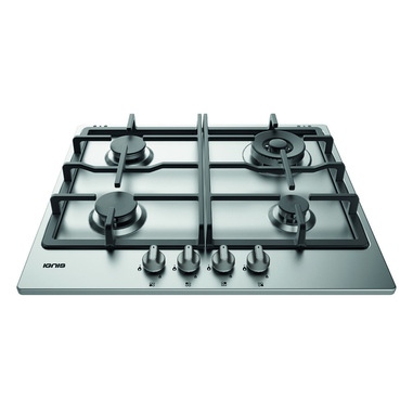 Ignis THK 641 W/IX/N IT Acciaio inox Da incasso 60 cm Gas 4 Fornello(i)