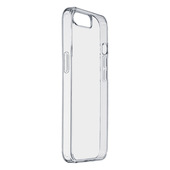 Cellularline Clear Protect - iPhone 16e/17e Custodia rigida con bordi in gomma
