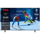 TCL T6C Serie Smart TV QLED 4K 75" 75T6C, Dolby Vision & Atmos, HDR10+, Fire TV