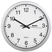 Hama Orologio da parete "CWA100", analogico, 30 cm, argento
