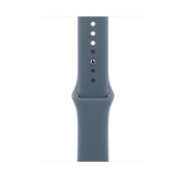 Apple Cinturino Sport blu salmastro (46 mm) - S/M