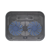 IOPLEE PCZ628 base di raffreddamento per laptop 39,6 cm (15.6") Nero