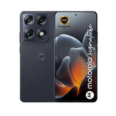 Motorola signature 17,2 cm (6.8") Doppia SIM Android 16.0 5G USB tipo-C 16 GB 512 GB 5200 mAh Blu scuro PANTONE Carbon
