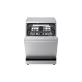 LG DF375HVS Lavastoviglie libera installazione, Classe A, 14 Coperti, Vapore, WI-FI, Grigia