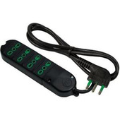 FANTON 41021 protezione da sovraccarico Nero 4 presa(e) AC 1,5 m