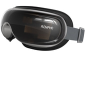 Renpho Eyeris 3, Massaggiatore Oculare Smart con Controllo Vocale, Funzione Calore, Vibrazione e Maschera in Gel Rinfrescante