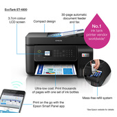 Epson EcoTank ET-4800 stampante multifunzione a serbatoio