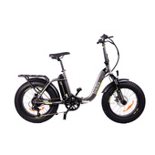 TEKLIO TF3 Fat Bike elettrica 20" grigia in alluminio
