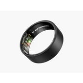 Ultrahuman Ring AIR – taglia 14- Monitor del sonno e dell'attività fisica, anello intelligente per uomo e donna, nessuna spesa per l'app per le funzioni standard, durata della batteria fino a 6 giorni, Matte Grey
