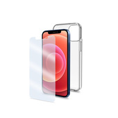 Celly COVGLASSAB1003 custodia per cellulare 13,7 cm (5.4") Cover Trasparente