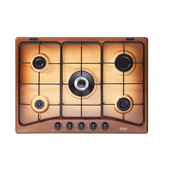 De’Longhi YTF 57 ASV piano cottura Marrone Da incasso 70 cm Gas 5 Fornello(i)