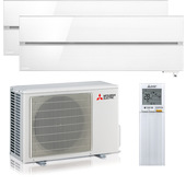 Mitsubishi Electric Dualsplit 9000+12000BTu MXZ-2F42VF3-E1 + MSZ-LN35VG2V-E1 + MSZ-LN25VG2V-E1 condizionatore fisso