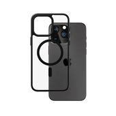 PanzerGlass CARE Flagship Case Transparent Urban Combat w. Black MagSafe iPhone 15 Pro Max