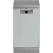 Beko BDFS26020XQ: Lavastoviglie Beyond a Libera Installazione Slim, 45 cm, 10 Coperti