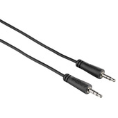 Hama Cavo Jack 3.5 mm M/Jack 3.5 mm M, 1,5 metri, nero, 1 stella