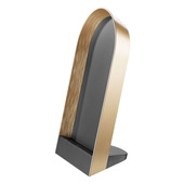 Cellularline Domus - Wireless Charger di design firmato Matteo Ragni Supporto di ricarica senza fili e oggetto di arredo dal design etereo