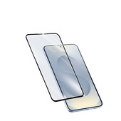 Cellularline Impact Glass Capsule - Galaxy S25 FE Vetro temperato ultra resistente che protegge da bordo a bordo senza alterare luminosità e sensibilità del display.