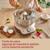 Miniatura prodotto CakeLover, Impastatrice Planetaria di 5L per Torte, Dolci, Pizza, Pane, Pasta – 1500 W, 6 Velocità, Ciotola in Acciaio Inox, Doppio Gancio, Fruste – Design Compatto, Ricettario Incluso