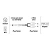 Miniatura prodotto Cavo 2 RCA M/Jack 3.5 mm M, 5 metri, 1 stella