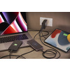 Miniatura prodotto NANO GAN 100W - Smartphone, Tablet and USB-C Laptops up to 100W Caricabatterie da rete 100W con 4 porte