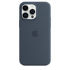 Miniatura prodotto Custodia MagSafe in silicone per iPhone 14 Pro Max - Blu tempesta