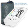 Miniatura prodotto BM 45 Misuratore di Pressione da Braccio con Funzione di Memoria, Rilevazione Aritmie e Display XL Retroilluminato