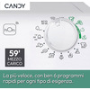 Miniatura prodotto Candy Ultra Hygiene, Lavatrice 9kg, Classe A-10%, 1200 giri, Bianco, HE 1294TWM6/1-S
