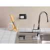 Miniatura prodotto 457 Gratì Waterproof - Grattugia elettrica Impermeabile - Senza filo - Lavabile sotto acqua corrente - 2 rulli Acciaio Inox - Bianco e Giallo