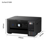 Miniatura prodotto EcoTank ET-2850 stampante multifunzione inkjet 3-in-1 A4, serbatoi ricaricabili alta capacità, 5 flaconi inclusi pari a 14000pag B/N 5200pag colore, Wi-FI Direct, USB