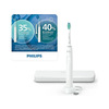 Miniatura prodotto Philips 3100 series Sonicare Spazzolino Elettrico Sonico Bianco, con custodia da viaggio HX3673/13