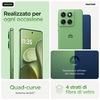 Miniatura prodotto edge 60 con Moto AI (8/256GB, Fotocamera 50+50+10MP, selfie 50MP, Display 6.67" pOLED 120Hz, MediaTek Dimensity 24M, batteria 5200mAh, ricarica 68W, Android 15), PANTONE Shamrock