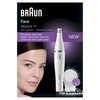 Miniatura prodotto Braun Face Spa Depilatore Donna Epilatore Viso, Accessori Inclusi, Con Spazzola Pulizia Viso, 100% impermeabile, Idea Regalo, 810 Bianco