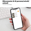 Miniatura prodotto Knight Telecamera 4K (8MP) Wi-Fi da esterno con sirena e faretto