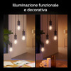 Miniatura prodotto Philips Hue White Filament Lampadina Smart E27 40 W